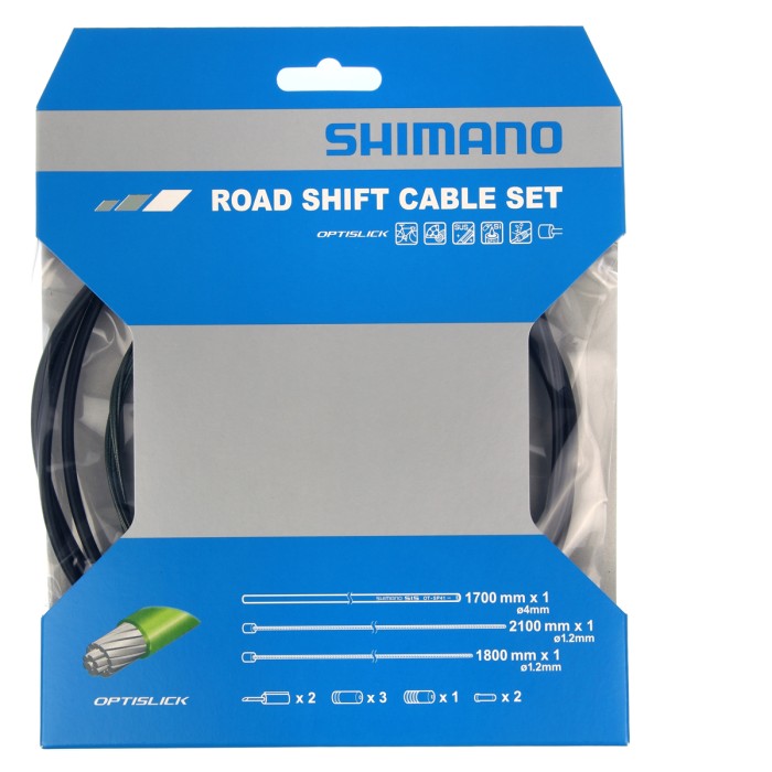 SET CAVI CAMBIO STRADA (OPTISLICK) Nero