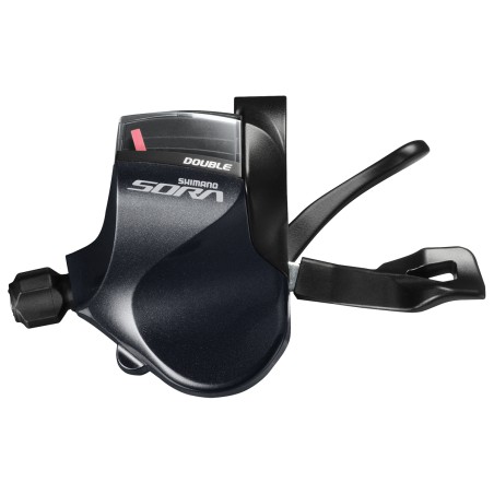 LEVA CAMBIO LATO SINISTRO SORA PER MANUBRIO TIPO SPORT DA STRADA 2X9-v