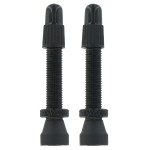 VAR Valvole Presta 2pz 35mm Alluminio Rosso
