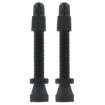 VAR Valvole Presta 2pz 35mm Alluminio Rosso