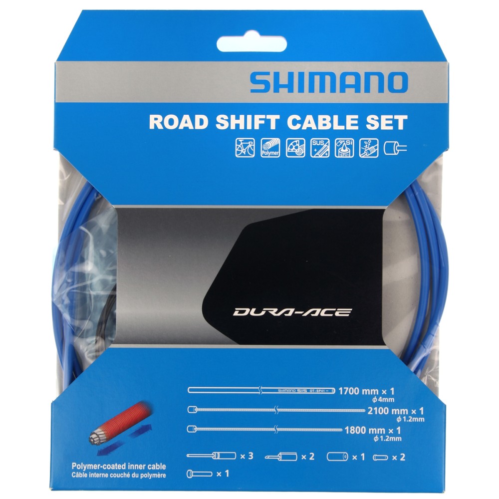 SET CAVI CAMBIO STRADA (RIVESTIMENTO POLIMERICO) Blu