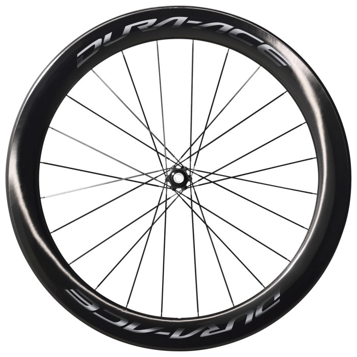 Ruota anteriore freno a disco con cerchio per tubolari DURA-ACE C60
