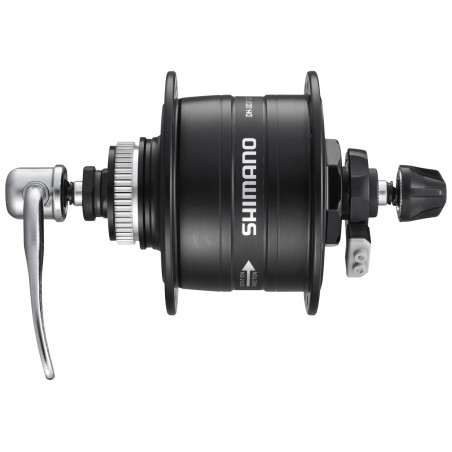 Dinamo integrata nel mozzo SHIMANO da 30 W per freno a disco CENTER LOCK