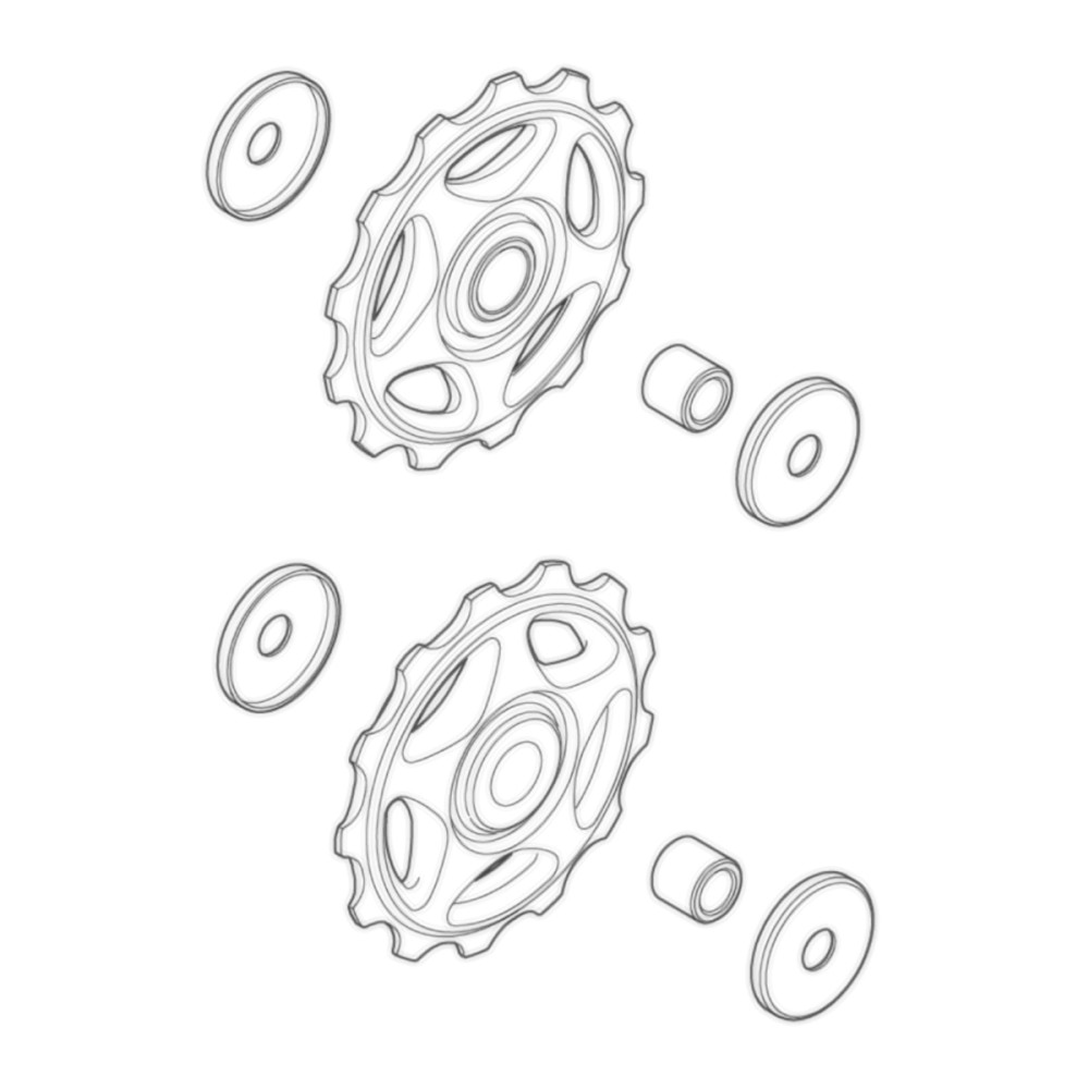 Puleggia Guida+Tensione