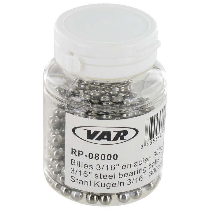 VAR Sfere Cuscinetto 700pz 3/32” (2.38Mm)