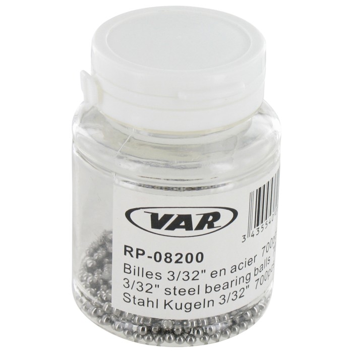 VAR Sfere Cuscinetto 700pz 3/32” (2.38Mm)