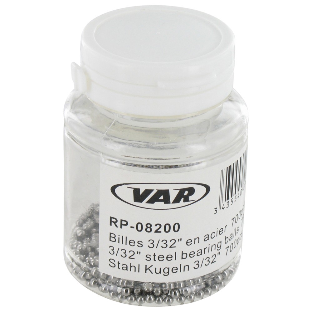 VAR Sfere Cuscinetto 700pz 3/32” (2.38Mm)