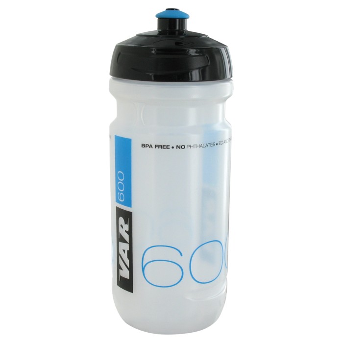 VAR Borraccia 600 ml Trasp Nero/Blu