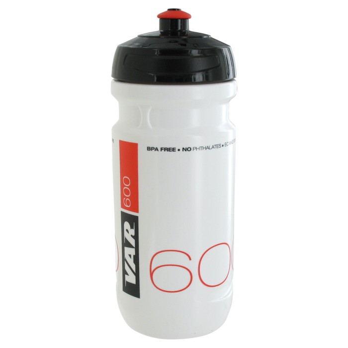 VAR Borraccia 600ml Bianco Nero/Blu