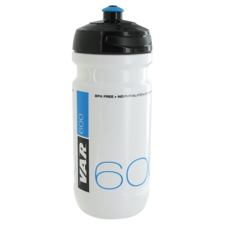 VAR Borraccia 600ml Bianco Nero/Blu