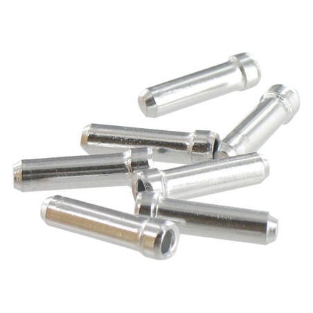 VAR Caps Terminali 200pz 4mm / Nero