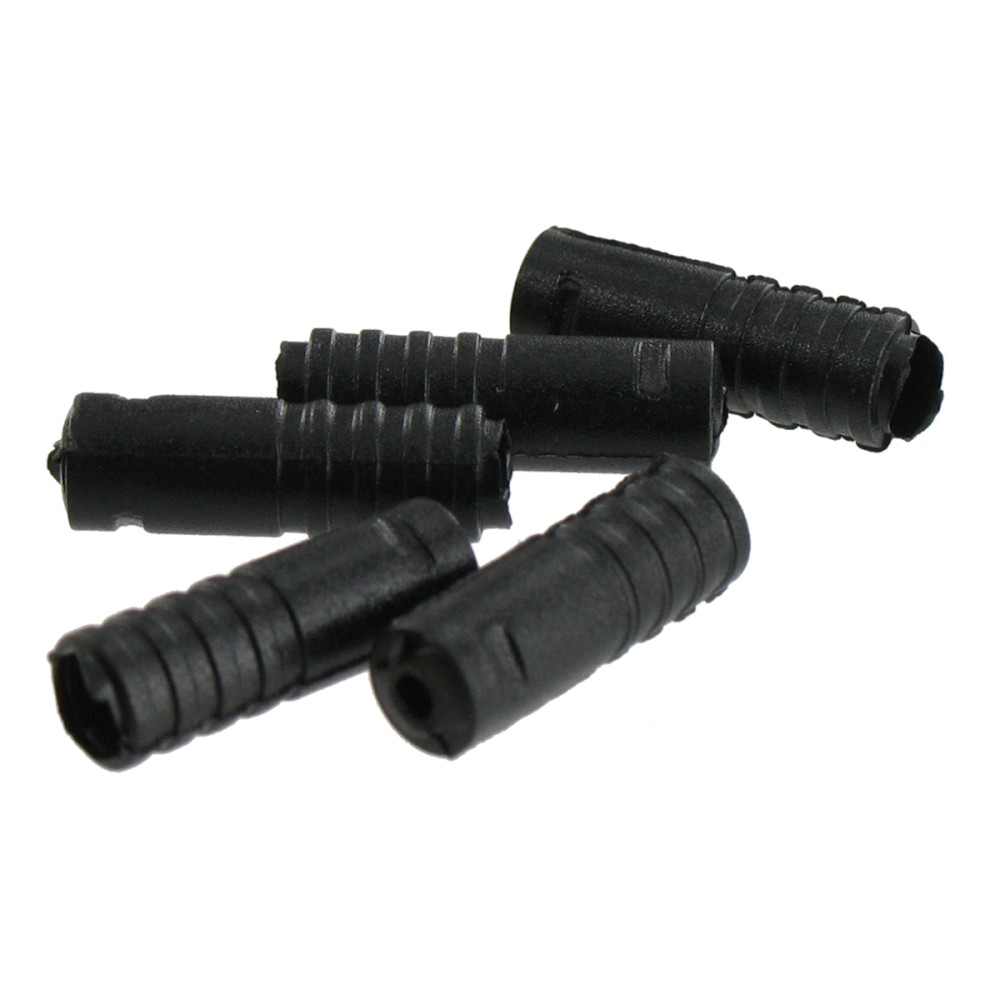 VAR Guida Cavo 100pz 4mm Plastica / Nero