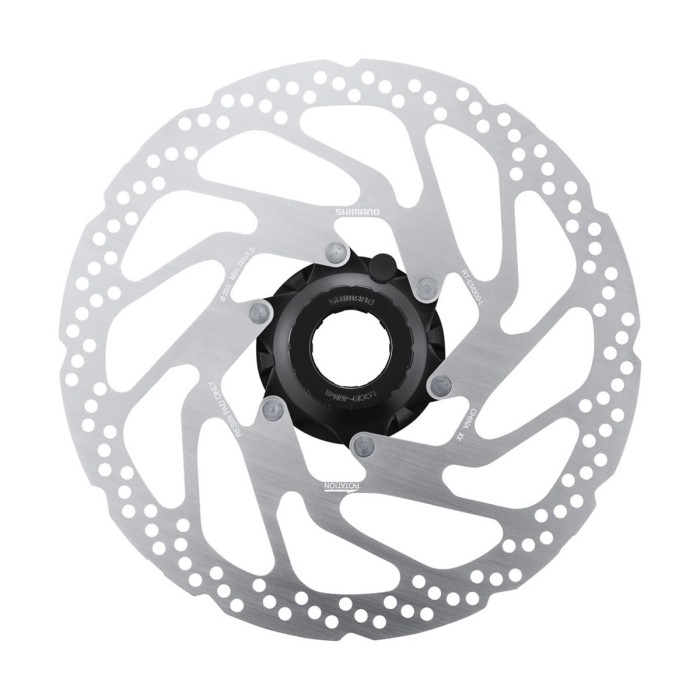 Rotore freno a disco SHIMANO CENTER LOCK per Sistema Sensore Velocità per E-BIKE 203/180/160 mm
