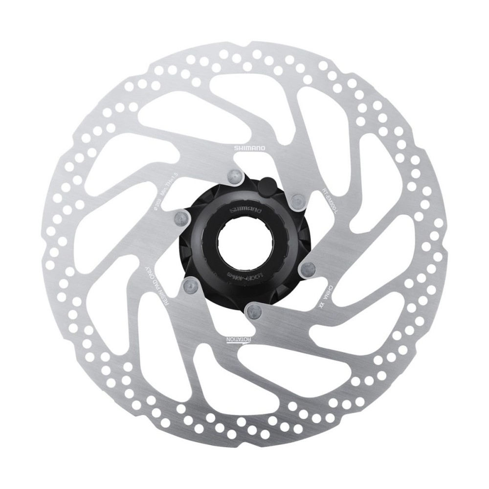 Rotore freno a disco SHIMANO CENTER LOCK per Sistema Sensore Velocità per E-BIKE 203/180/160 mm