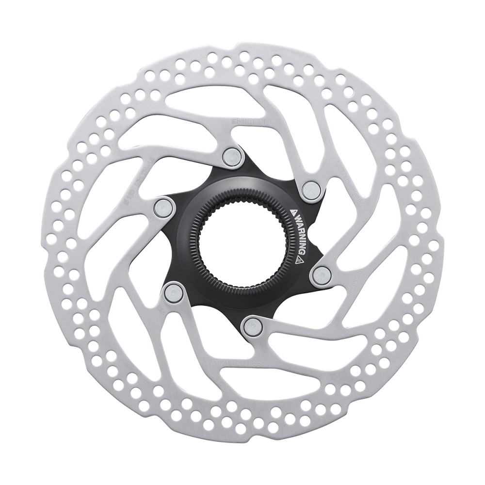 Rotore freno a disco SHIMANO CENTER LOCK per Sistema Sensore Velocità per E-BIKE 203/180/160 mm