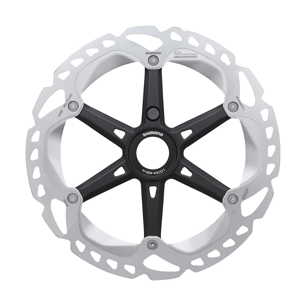 Rotore freno a disco SHIMANO CENTER LOCK per Sistema Sensore Velocità per E-BIKE ICE TECHNOLOGIES FR