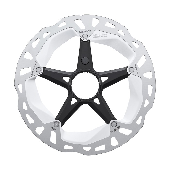 Rotore freno a disco SHIMANO CENTER LOCK per Sistema Sensore Velocità per E-BIKE ICE TECHNOLOGIES FR