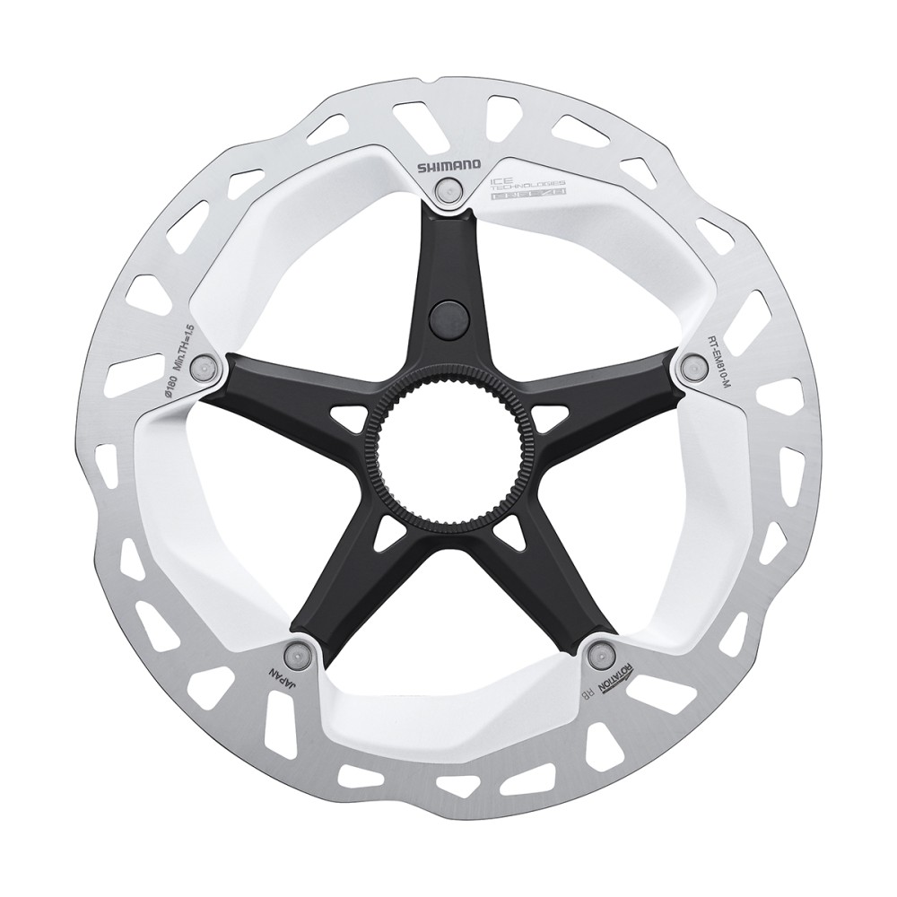 Rotore freno a disco SHIMANO CENTER LOCK per Sistema Sensore Velocità per E-BIKE ICE TECHNOLOGIES FR