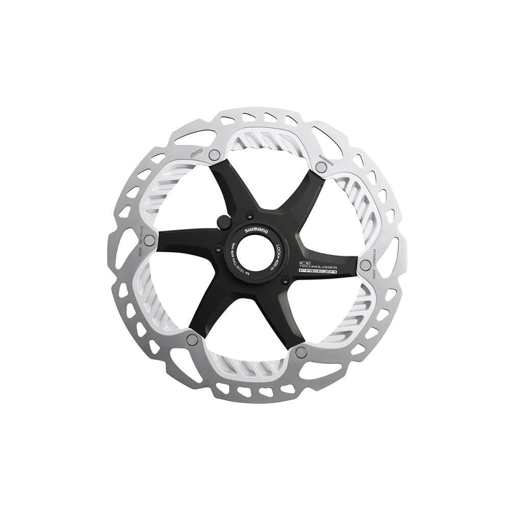 Rotore freno a disco SHIMANO CENTER LOCK per Sistema Sensore Velocità per E-BIKE ICE TECHNOLOGIES FR