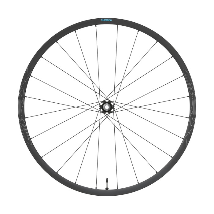 Ruota Tubeless SHIMANO GRX 650B con asse passante da 100x12 mm / Ruota Tubeless SHIMANO GRX 650B Ass