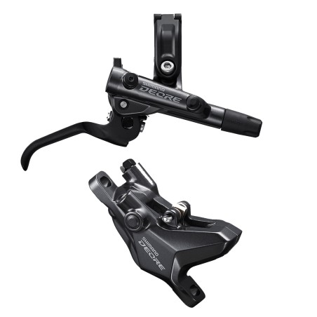 Leva freno a disco idraulico SHIMANO DEORE I-SPEC EV / Pinza freno a disco idraulico a 2 pistoni SHI