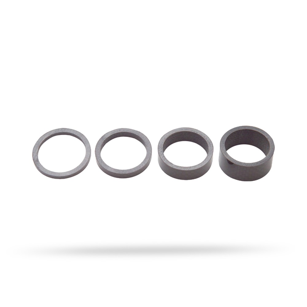 PRO Kit Spessori Serie Sterzo Carbonio UD 1 1/8’’ 3/5/10/15mm