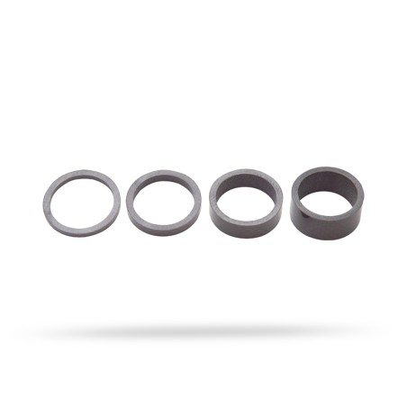 PRO Kit Spessori Serie Sterzo Carbonio UD 1 1/8’’ 3/5/10/15mm