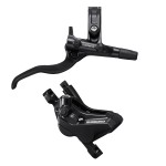 Leva freno a disco idraulico con fascetta I-SPEC EV / Pinza freno a disco idraulico a 4 pistoni SHIM