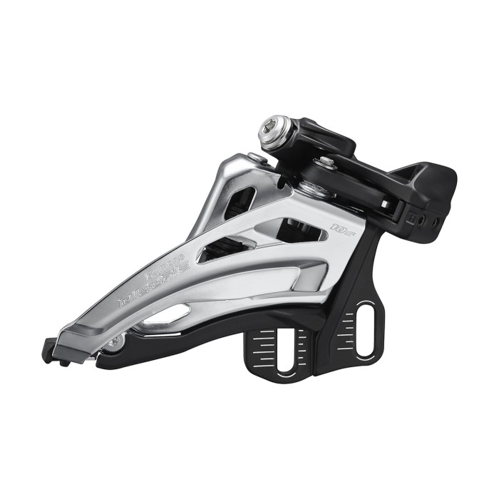 DEORE - SIDE SWING - DERAGLIATORE ANTERIORE MONTAGGIO E-TYPE 2X10-v