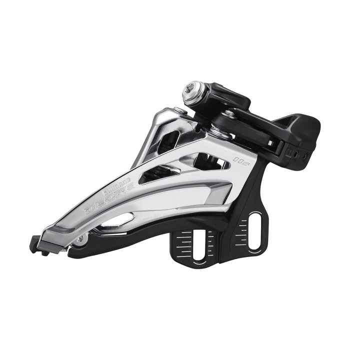 DERAGLIATORE ANTERIORE 2X11-v SIDE SWING (MONTAGGIO CON FASCETTA) DEORE