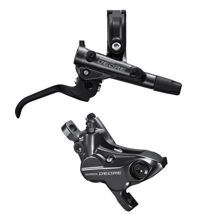Leva freno a disco idraulico SHIMANO DEORE I-SPEC EV / SHIMANO DEORE - 4 pistoni - Pinza freno a dis
