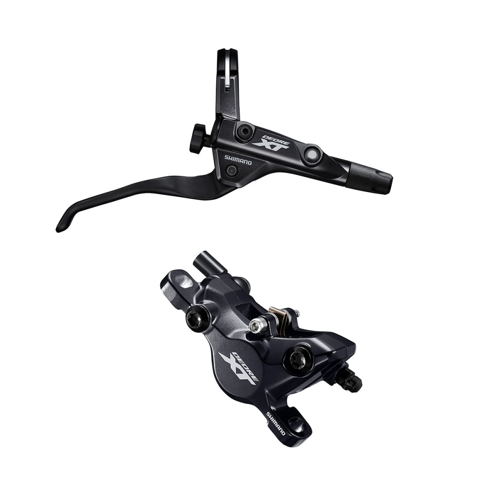 Leva freno a disco idraulico a tre dita SHIMANO DEORE XT / Pinza freno a disco idraulico a 2 pistoni
