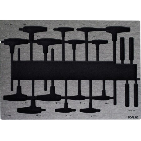 Var Contenitore portautensili torx wrenches and pick hooks