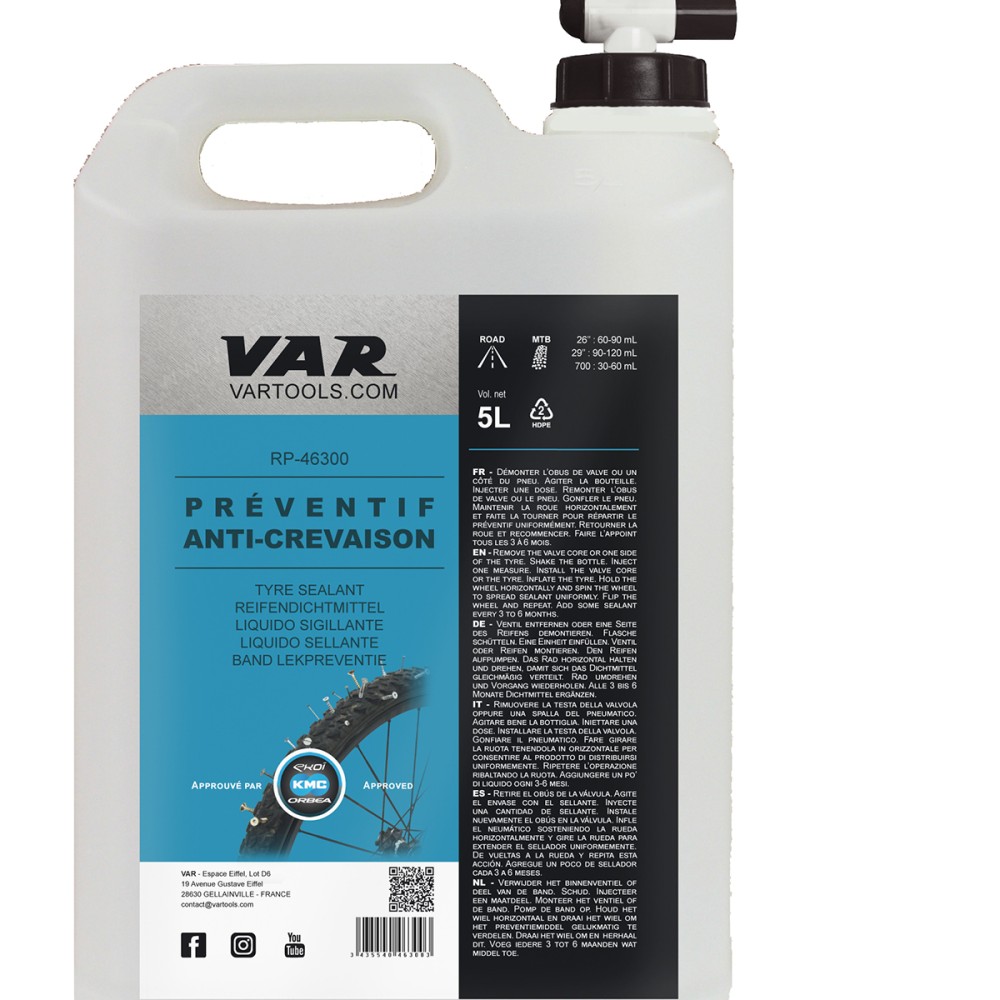 VAR Liquido Antiforatura 5 Litri