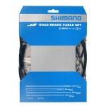 SET CAVI FRENO STRADA (RIVESTIMENTO SIL-TEC) Nero