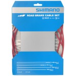 SET CAVI FRENO STRADA (RIVESTIMENTO SIL-TEC) Rosso