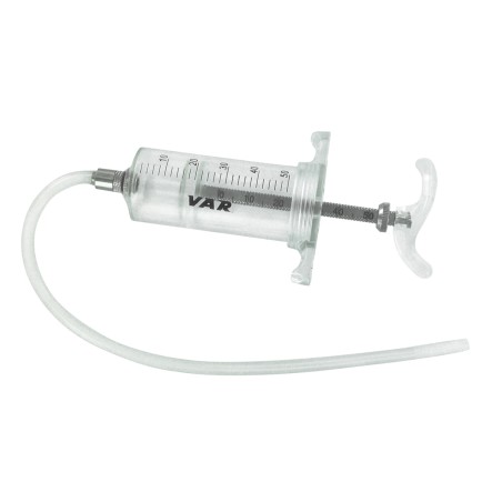 Var Tools Siringa da 50ml con tubo per spurgo forcelle