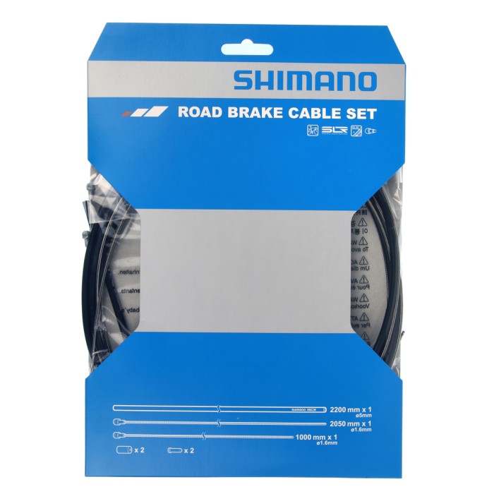 SET CAVI FRENO STRADA (ACCIAIO INOX)