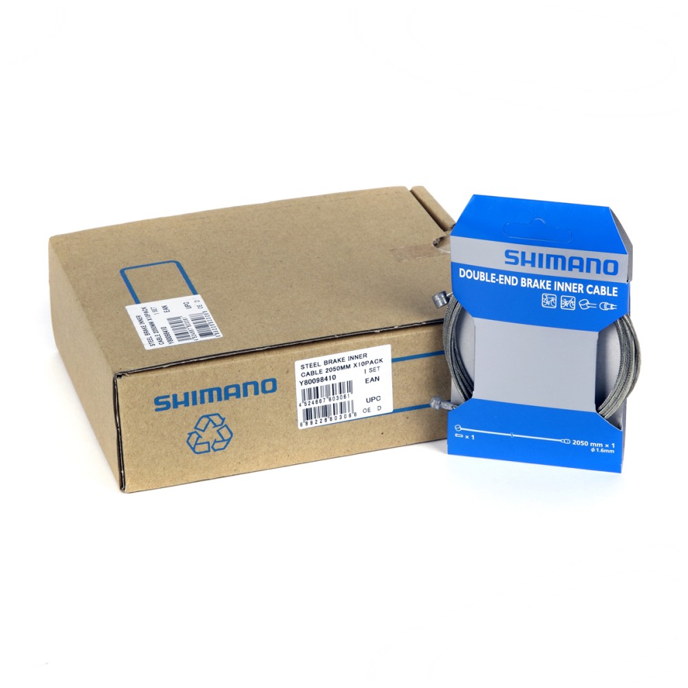 CAVO FRENO IN ACCIAIO CON DUE CAPICORDA (Φ16 mm x 2050 mm / 10 CONF.)