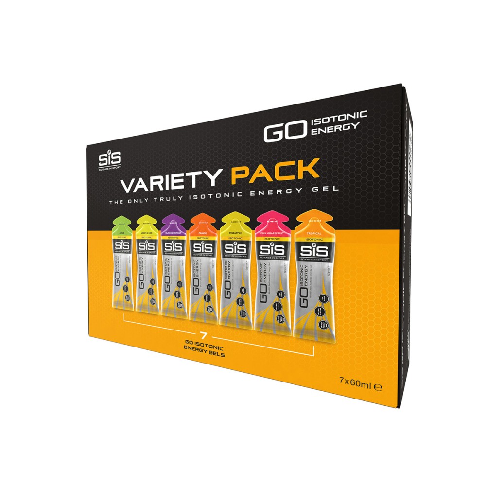 SIS Go Isotonic Energy Variety Pack 7 Gels