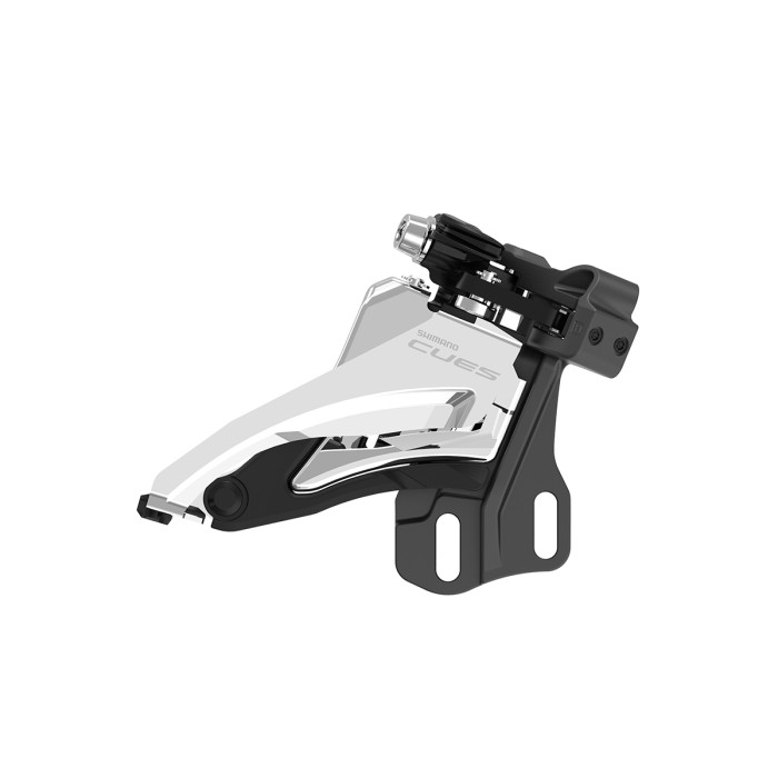 DERAGLIATORE ANTERIORE CUES SIDE SWING (E-TYPE SENZA PIASTRINA DI MONTAGGIO SU MOV. CENTRALE) 2X11/1