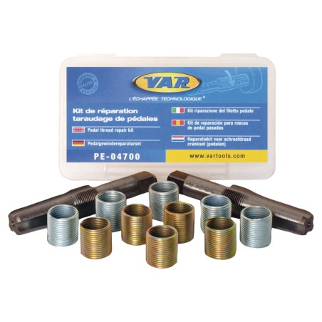 VAR Kit Riparazione Pedali Filettatura L+R