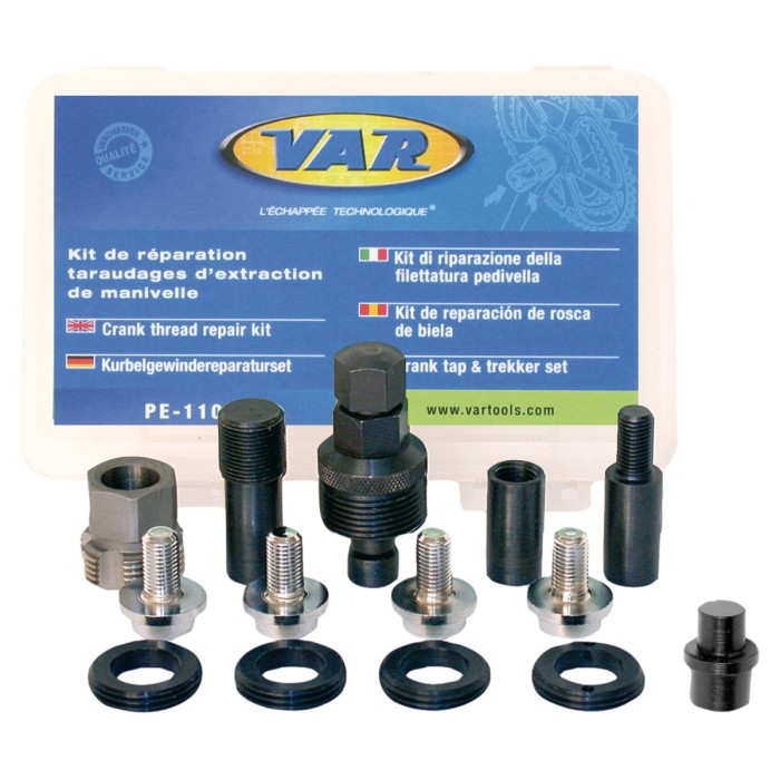 VAR Kit Riparazione Pedali Filettatura L+R