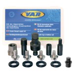 VAR Kit Riparazione Pedali Filettatura L+R