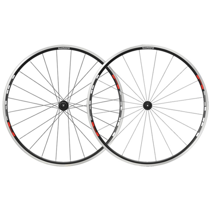 Ruota anteriore a raggi Aero per copertoncino TIAGRA / WH-R501-A-R / Ruota anteriore a raggi arroton