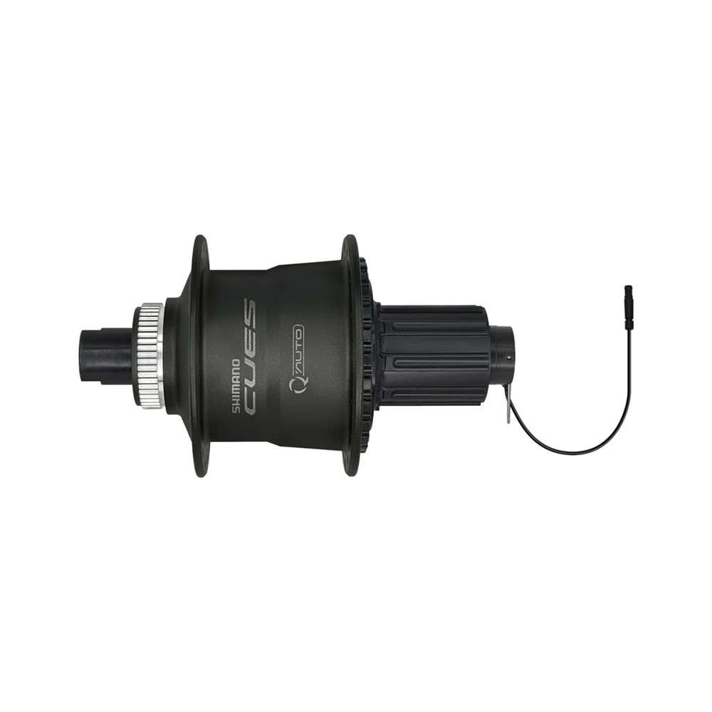 MOZZO POSTERIORE FREEHUB CUES AUTO SHIFT CON DINAMO INCORPORATA 142x12 E-THRU 10/11v