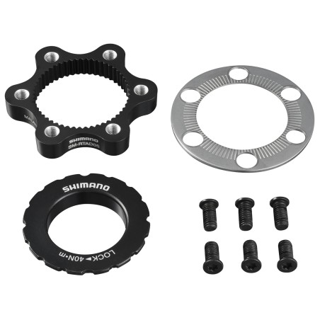 Adattatore rotore del freno a disco (rotore a 6 perni su mozzo CENTER LOCK)