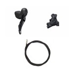 SHIMANO GRX Kit freno a disco idraulico BRRX410KTSTRX400ST Dx / Post. Resina con aletta Senza adattatore per spessore supporto p