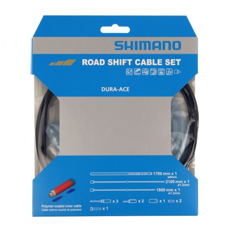 SET CAVI CAMBIO STRADA (RIVESTIMENTO POLIMERICO) Nero