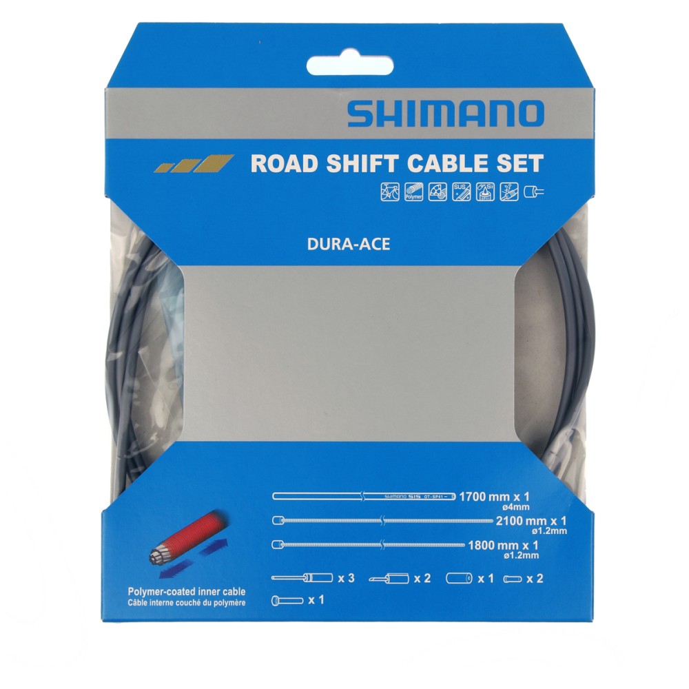 SET CAVI CAMBIO STRADA (RIVESTIMENTO POLIMERICO) Grigio hi-tech